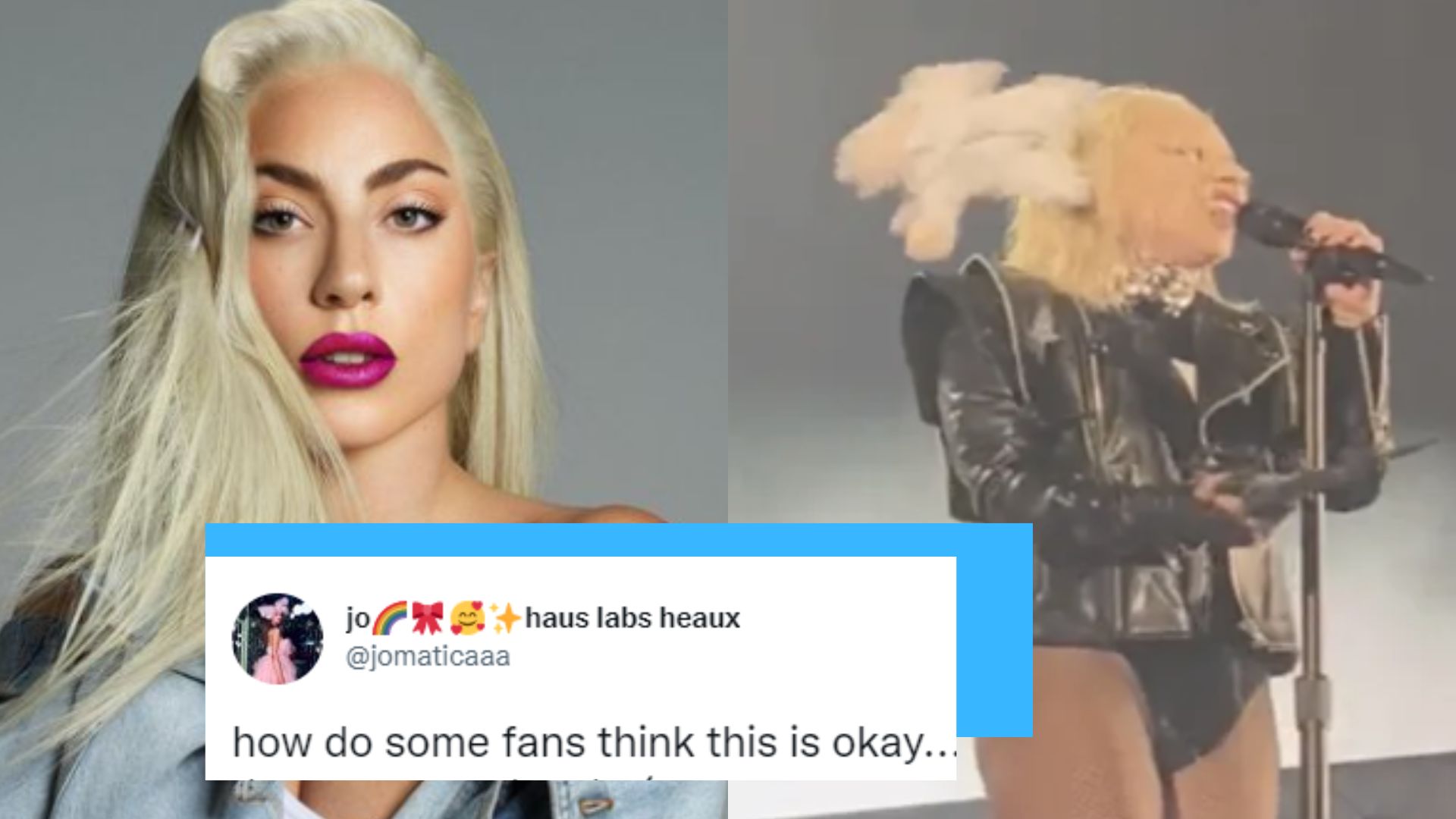 Lady Gaga Gets Hit By A Stuffed Toy During Her Performance. Love Or Hate, It’s Not Okay To Throw Things At A Celeb