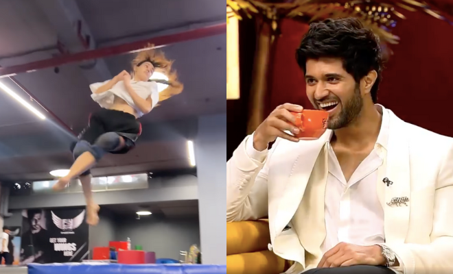 Disha Patani Proves Vijay Deverakonda’s “Athletic” Comment Right With This ‘Kick’-Ass Reel