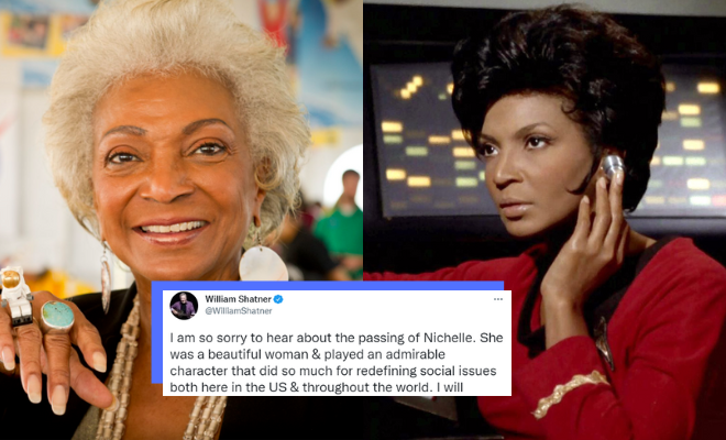 Trailblazer Nichelle Nichols AKA ‘Star Trek’s’ Lt Uhura, Passes Away At 89. William Shatner, Celia Rose Gooding Others Mourn