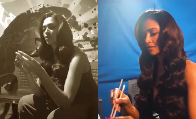 Deepika Padukone Picks Candies With Chopsticks After Team Challenges Her. Take A Wild Guess If She Won Or Lost!