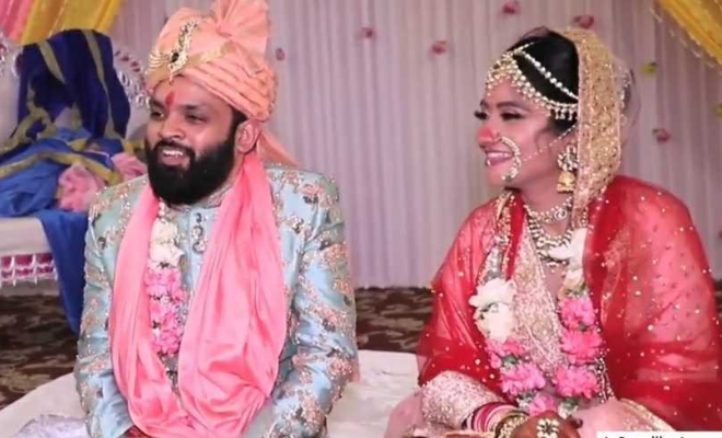 Bride Mocks Groom’s Beard And Calls Him A Fattu In A Song. His Reply Won Her And Us Over!