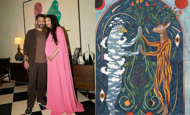 Sonam Kapoor Got A Special Art Piece Made To Announce The Birth Of Their Son, Here’s What It Means