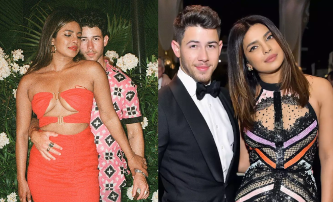 Nick Jonas Shares Drool-Worthy Pic With His ‘Lady In Red’ Priyanka Chopra. We Are Obsessed!