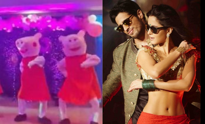 These Peppa Pigs Are Giving Tough Competition To Katrina Kaif, Sidharth Malhotra As They Groove To ‘Kala Chashma’. Their Moves Are Fire!