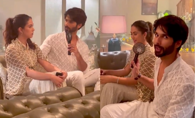 Shahid Kapoor And Mira Rajput Are A Laugh Riot Together As They Have Fun Shooting An Ad! Such Couples Goals!