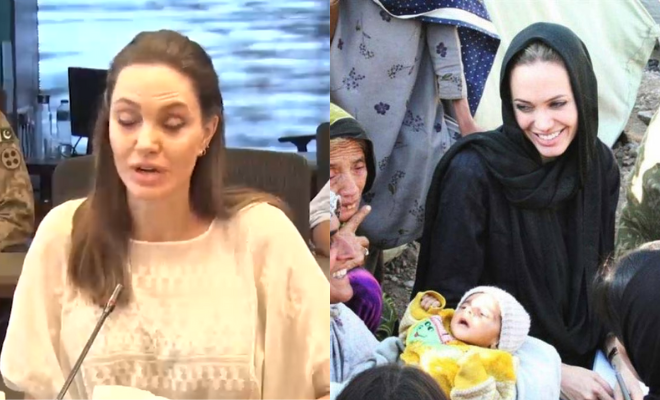 Angelina Jolie Visited Flood-Affected Pakistan, Says This Is A Wake Up Call That Climate Change Is Here