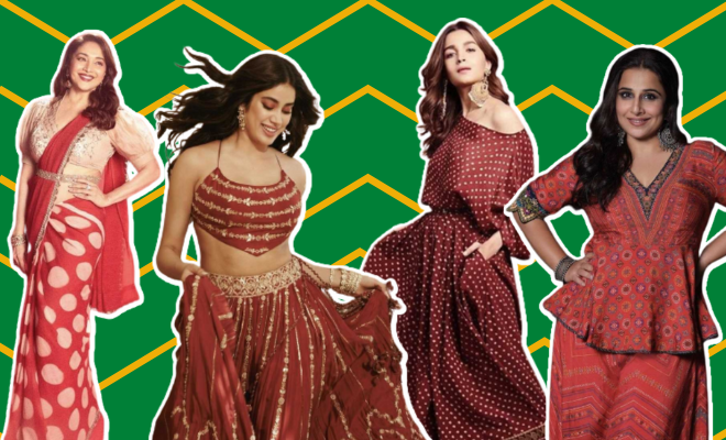 Navratri 2022: Actresses Whose ‘Laal Ishq’ Looks You Can Recreate For Navratri Day 2