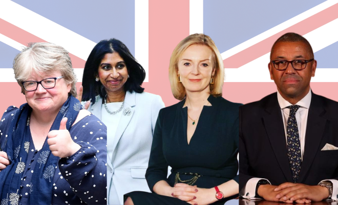 UK Prime Minister Liz Truss’ Cabinet Is First To Have No White Men Holding Any Top 4 Senior Posts