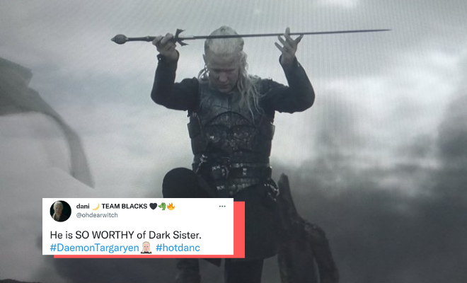 ‘House Of The Dragon’ Ep 3 Had Fans Obsessing Over Daemon Targaryen’s Sword, And It Has Badass Female Targaryen Warrior Connection