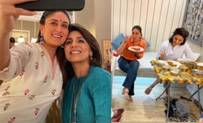 Kareena Kapoor Shares An “Asli Shot” Before Shoot With Neetu Kapoor. We Want To Know More About This Family Collab!