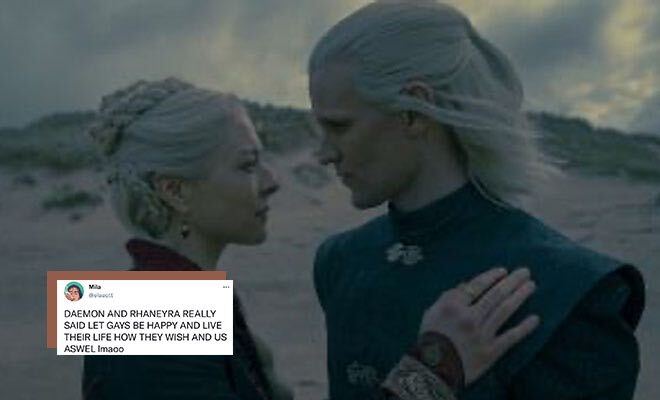 Fans Are Cheering Rhaenyra Targaryen And Daemon Targaryen For Being True LGBTQ+ Allies In ‘House Of The Dragon’