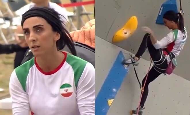 Elnaz Rekabi Defies Islamic Republic And Competes At Asian Climbing Competition Without A Hijab. Historic Move! Elnaz Rekabi Defies Islamic Republic And Competes At Asian Climbing Competition Without A Hijab. Historic Move!
