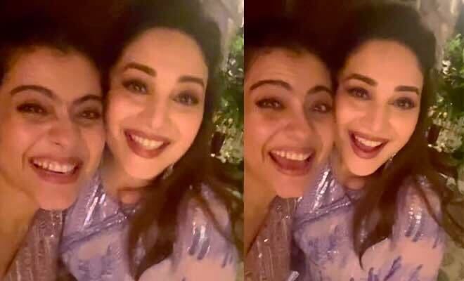 Kajol And Her ‘OG Dancing Queen’ Madhuri Dixit Vibing Together At Manish Malhotra’s Diwali Party Made Us Say Mamma Mia!