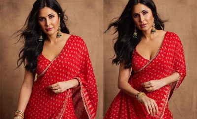 katrina-kaif-printed-anita-dongre-gharara-saree-vicky-kaushal-fashion