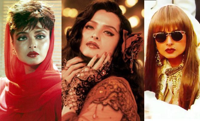 From ‘Umrao Jaan’ To ’Silsila,’ All The Times Rekha Weaved Cult-Favourite Trends