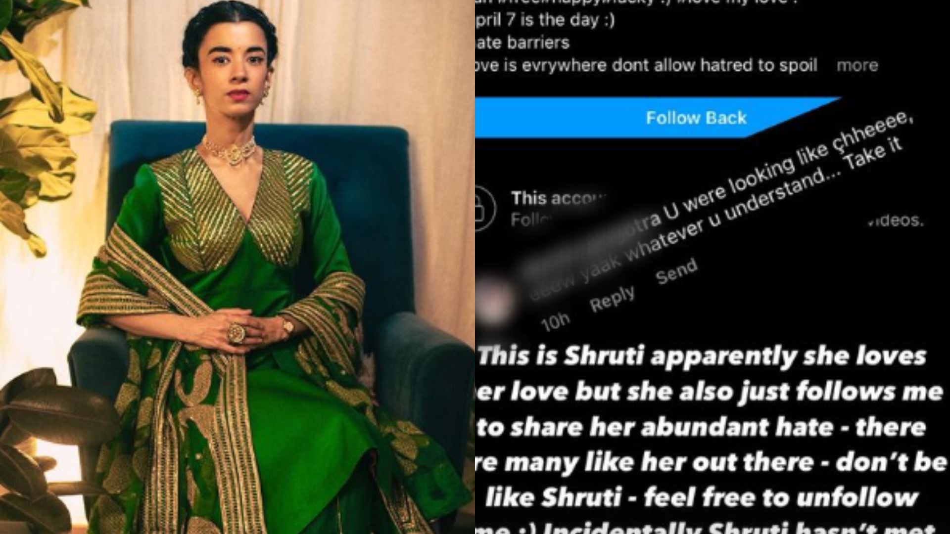 Saba Azad Correctly Deals With Troll Commenting “Yuck” And “Eeww” On Her Latest Pictures. Listen Trolls, High-Time You Learn!