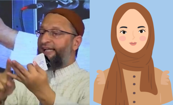 “Let Muslim Girls Wear Hijab, Others Can Wear Bikinis”, Says AIMIM Chief Asaduddin Owaisi On SC’s Split Verdict On Hijab Ban “Let Muslim Girls Wear Hijab, Others Can Wear Bikinis”, Says AIMIM Chief Asaduddin Owaisi On SC’s Split Verdict On Hijab Ban