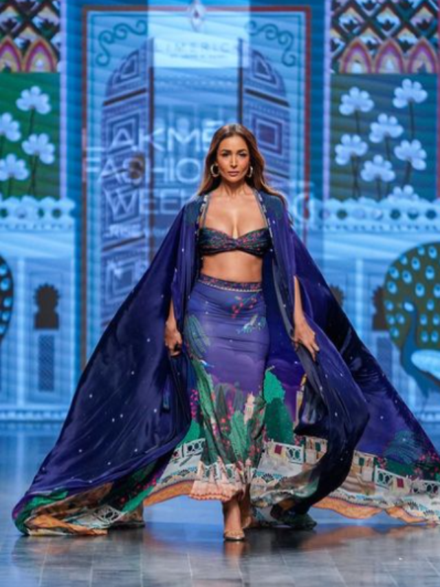 Malaika Arora Channels Her Inner Glam Goddess At Lakme Fashion Week!