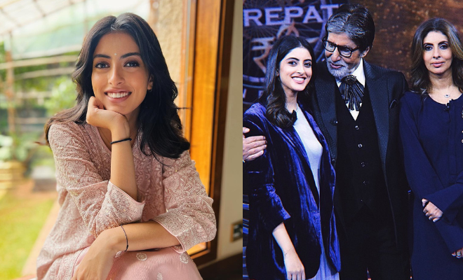 Navya Naveli Nanda Says Discussing Periods With Grandpa Amitabh Bachchan Is A Sign Of Progress. We’re Glad She’s Destigmatizing Mensturation!