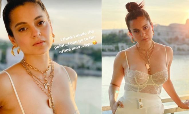 Women’s Dressing Choices Is “Nobody’s Business,” Kangana Ranaut’s One-Line Statement Is An Answer For All Those Judgemental Peeps Out There!