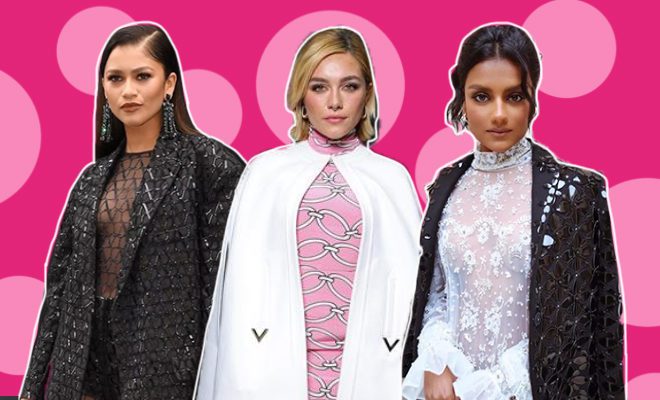 Zendaya, Florence Pugh And More Arrived To Unbox The Latest Ready-To-Wear Collection By Valentino