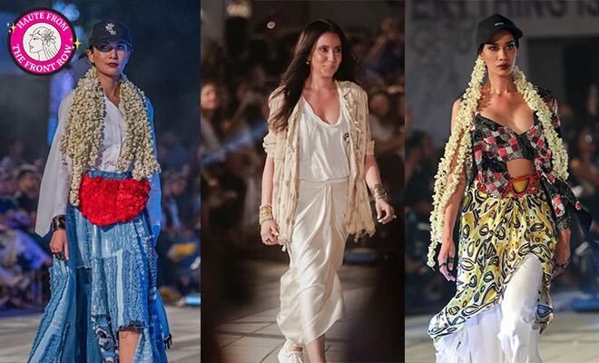 Anamika Khanna’s AK-OK Inaugurated FDCI X Lakmé Fashion Week With Mogra Hats, Twinkling Jholas And Shredded Denim