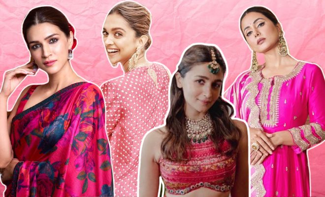 navratri-2022-pink-alia-bhatt-deepika-padukone-pink-ethnic-wear-day-9
