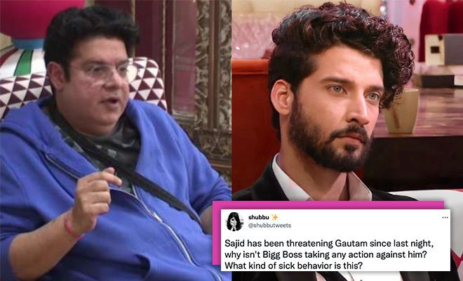 ‘Bigg Boss 16’: Sajid Khan Verbally Abuses, Threatens Gautam Vig, Twitter Says “He’s Showing His True Personality”
