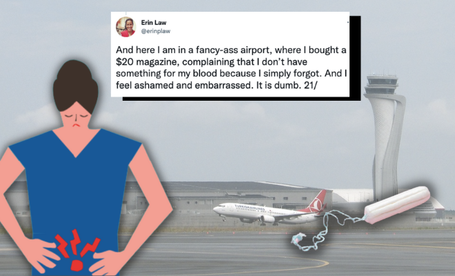 Woman On Twitter Slams Istanbul Airport For Not Having Menstrual Hygiene Products, Finds Out It’s Nothing New. Isn’t It Like A First World Country?