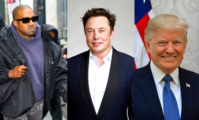 Elon Musk Just Brought Back Sexist, Problematic Men Donald Trump, Kanye West, And Andrew Tate On Twitter