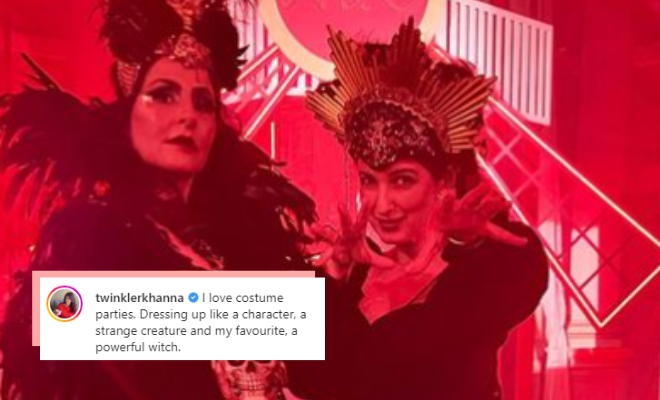 Twinkle Khanna Gives The Idea Of Dressing Up For Halloween A Philosophical Twist, And Now We Need Answers!