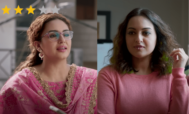 ‘Double XL’ Review: Sonakshi Sinha Creates Unnecessary Chaos But Huma Qureshi’s Performance Makes It Palatable.