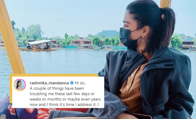 Rashmika Mandanna Pens Lengthy Note About Becoming A “Punching Bag” For Trolls And Negativity. Dulquer Salmaan And More Offer Reassuring Words