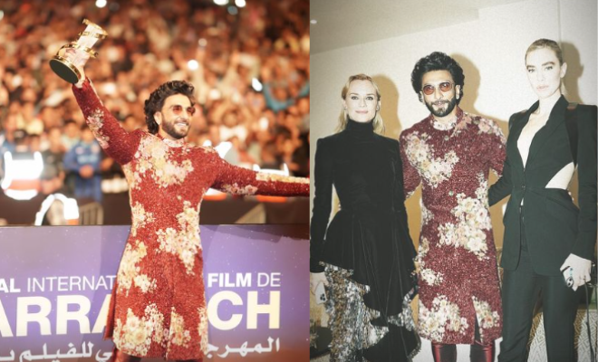 Ranveer Singh Gets Honoured With The Etoile D’or Award, Chills With Vanessa Kirby And Diane Kruger At Marrakech International Film Festival