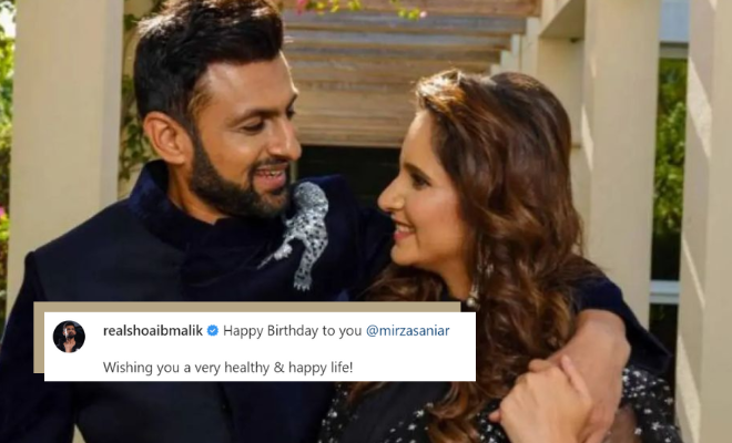 Shoaib Malik Shares A Sweet Birthday Post For Sania Mirza Amid Divorce Rumours, Fans Call It A Slap On The Faces Of Gossipmongers