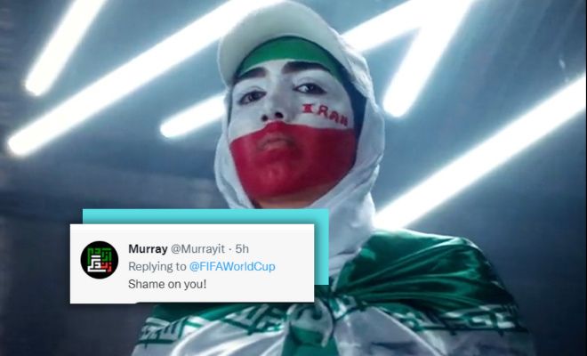 Amidst Hijab Protests, Twitter Users Bash FIFA Body For Releasing Video With An Iranian Fan In Hijab