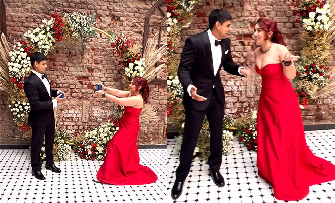 Ira Khan Shared The “Moment” From Her Engagement Ceremony With Nupur Shikhare. It’s Goofy And Adorable! Ira Khan Shared The “Moment” From Her Engagement Ceremony With Nupur Shikhare. It’s Goofy And Adorable!