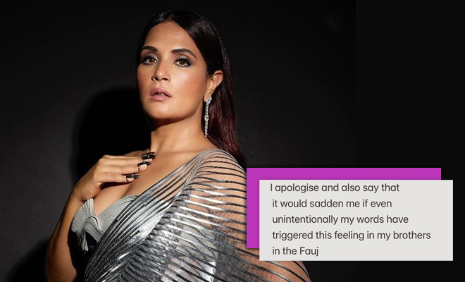 Richa Chaddha Apologises For “Galwan Says Hi” Tweet After Backlash. This Could’ve Been Avoided In The First Place!