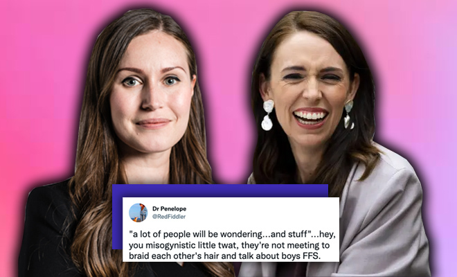 NZ PM Jacinda Ardern Schools Journo For Sexist Question About Her Meeting Finland PM Sanna Marin. Media Needs To Do Better!