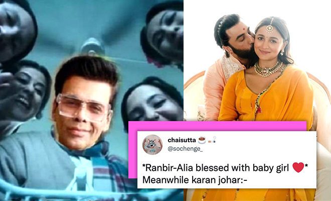 Twitter Is Meming About KJo Post Alia-Ranbir’s Baby Announcement. Aren’t The Jokes Getting Redundant?