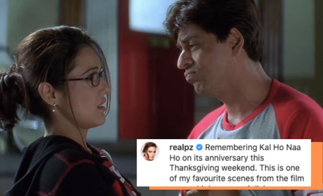 Preity Zinta Celebrated 19 Years Of ‘Kal Ho Naa Ho’ By Sharing Her Fav Scene. And It’s Pretty Much The Best Life Lesson From Aman!