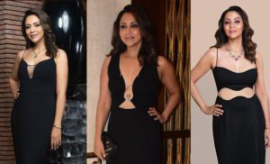gauri-khan-black-dress-underbust-gems-fashion-instagram-pictures