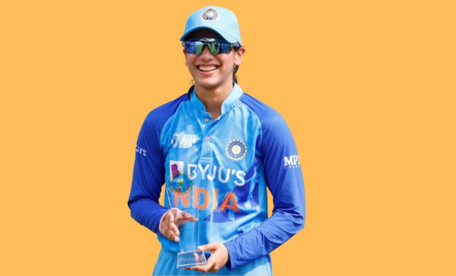India’s Smriti Mandhana Nominated For ICC’s T20 Cricketer Of The Year