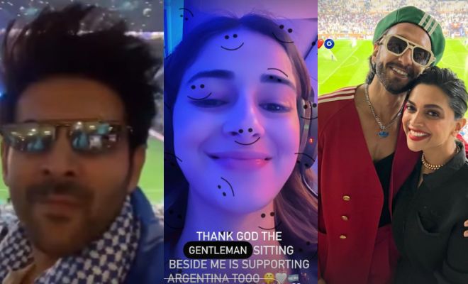 How Ranveer, Ananya Panday More Celebs Enjoyed FIFA 2022 Final!