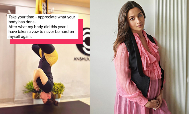 Alia Bhatt Advices Moms To Appreciate Their Body In A Note On Postpartum Alia Bhatt Advices Moms To Appreciate Their Body In A Note On Postpartum