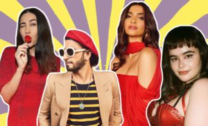 ranveer-singh-alia-bhatt-lily-collins-santa-red-christmas-outfits-shoes-accessories