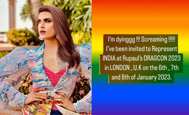 Sushant Divgikr To Represent India At RuPaul’s DragCon 2023