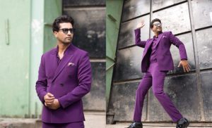 vicky-kaushal-purple-suit-instagram-pictures-govinda-naam-mera-promotions