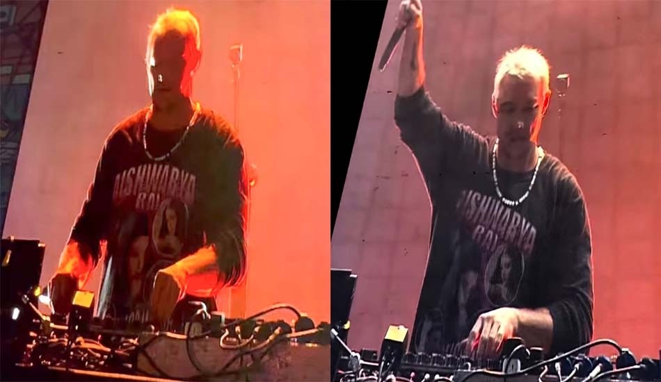 Diplo Wears T-Shirt With Aishwarya Rai’s Picture For Lollapalooza. Ooh, Is He A Fan?