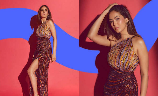 Mira Kapoor Plays With Stripes And Colours In This Saaksha And Kinni Dress Mira Kapoor Plays With Stripes And Colours In This Saaksha And Kinni Dress